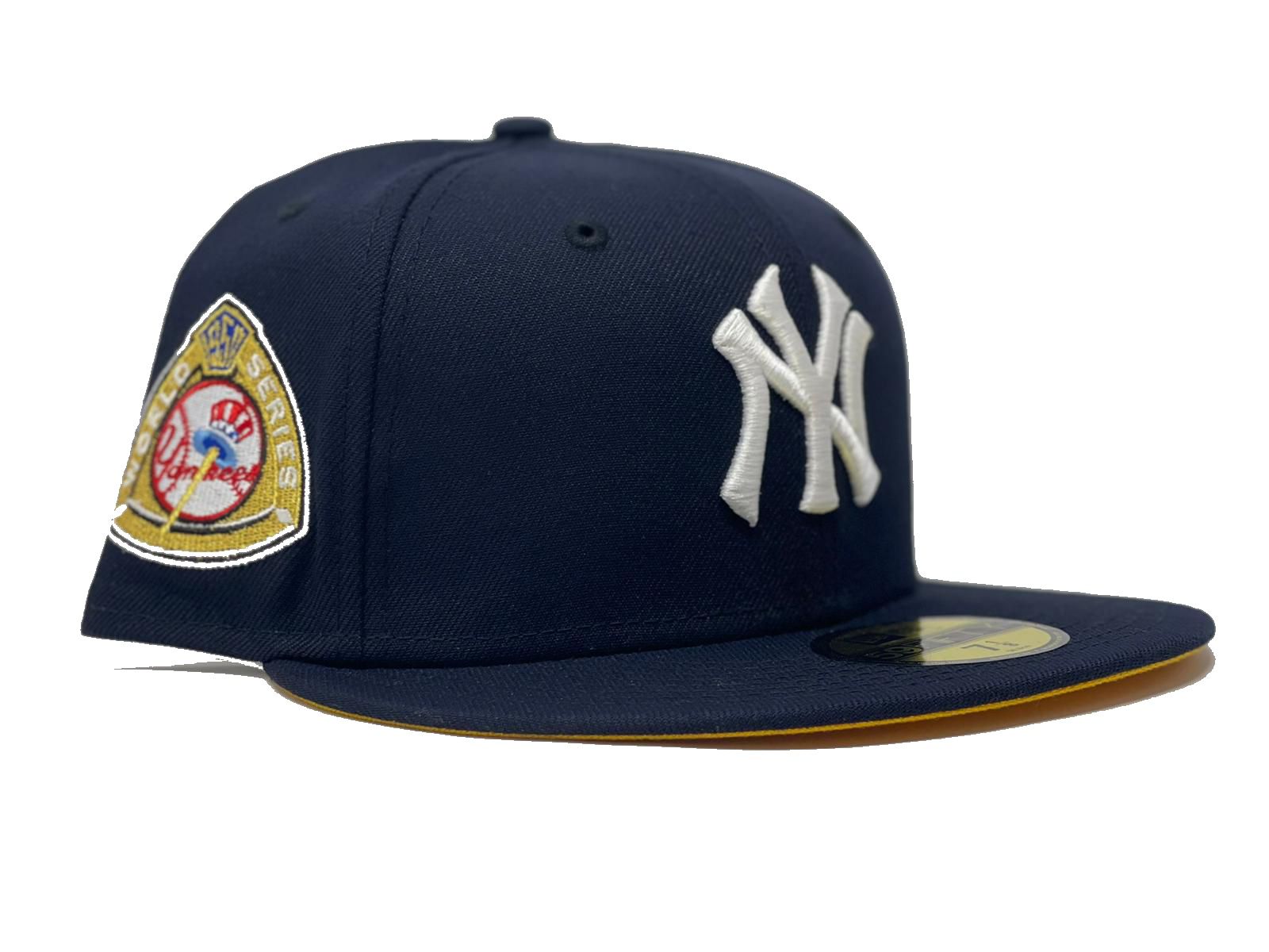 NEW YORK YANKEES 1950 WORLD SERIES NAVY BLUE TAXI YELLOW BRIM NEW ERA –  Sports World 165