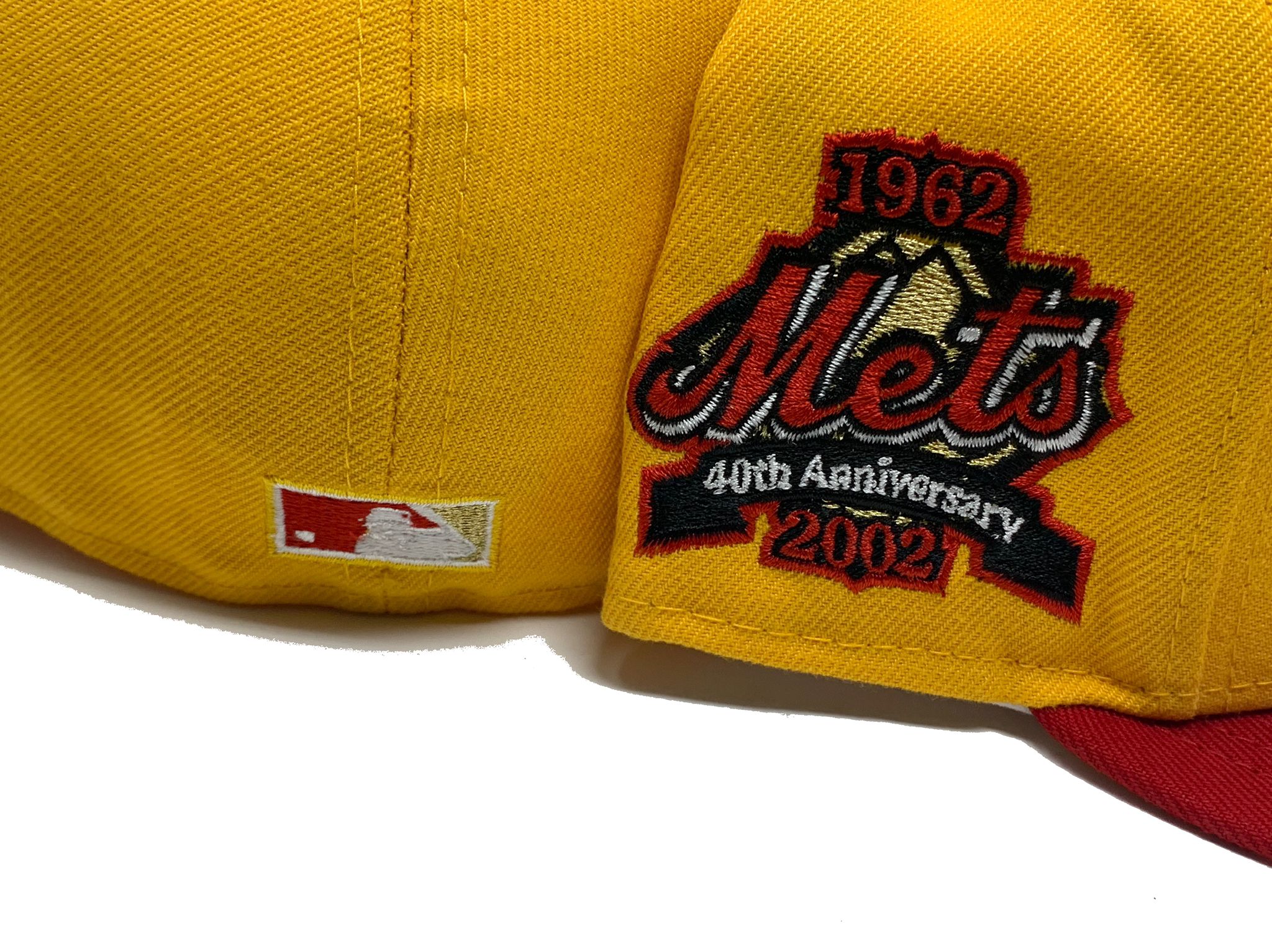 Men's New Era Yellow/Black New York Mets Grilled 59FIFTY Fitted Hat 