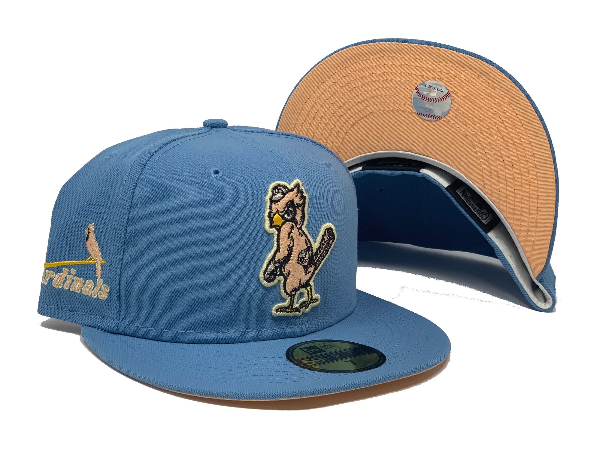 St Louis Cardinals Sky Blue New Era 59Fifty Fitted