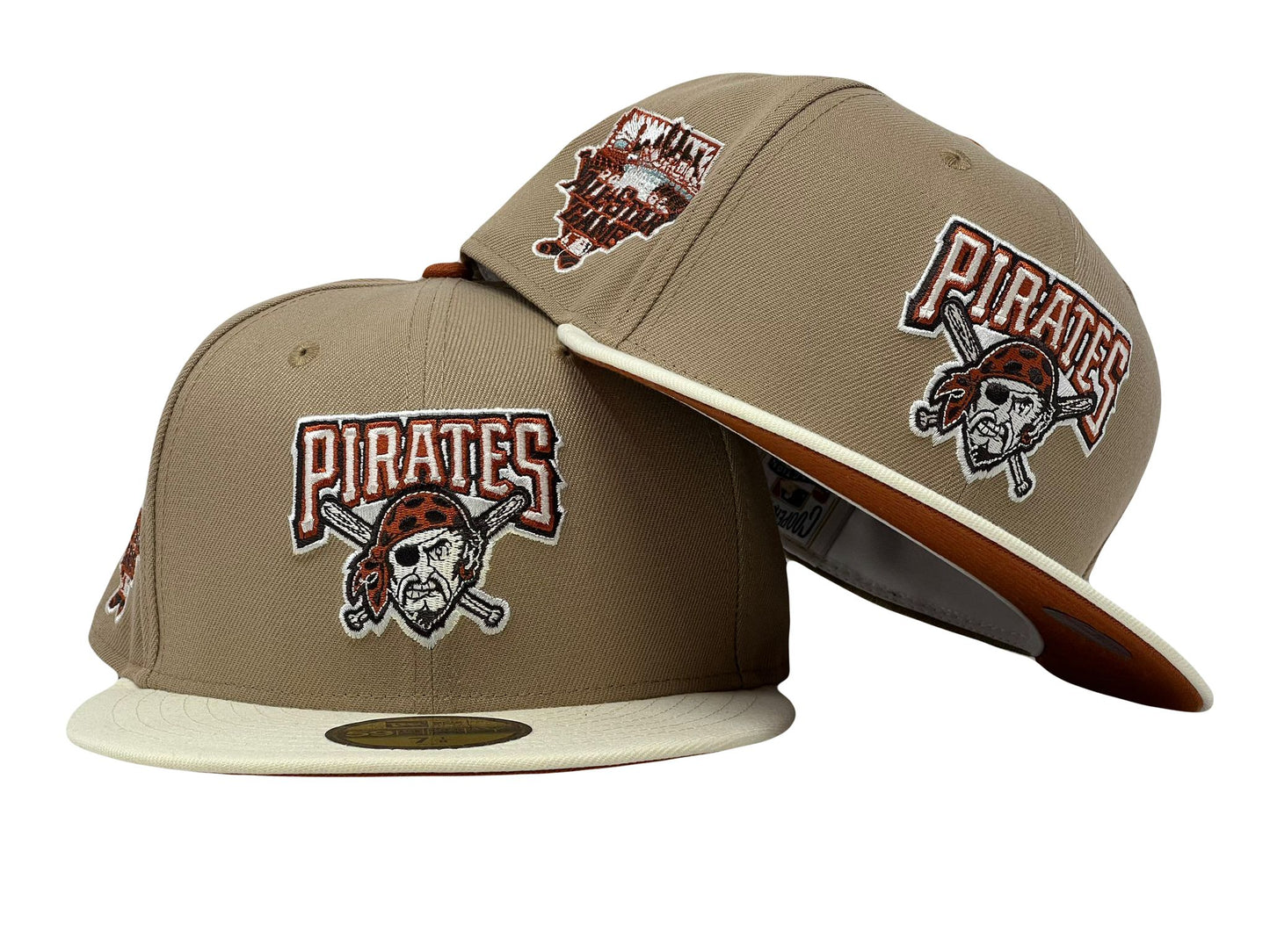 Pittsburg Pirates 2006 All Star Game Rust Orange Brim New Era Fitted Hat