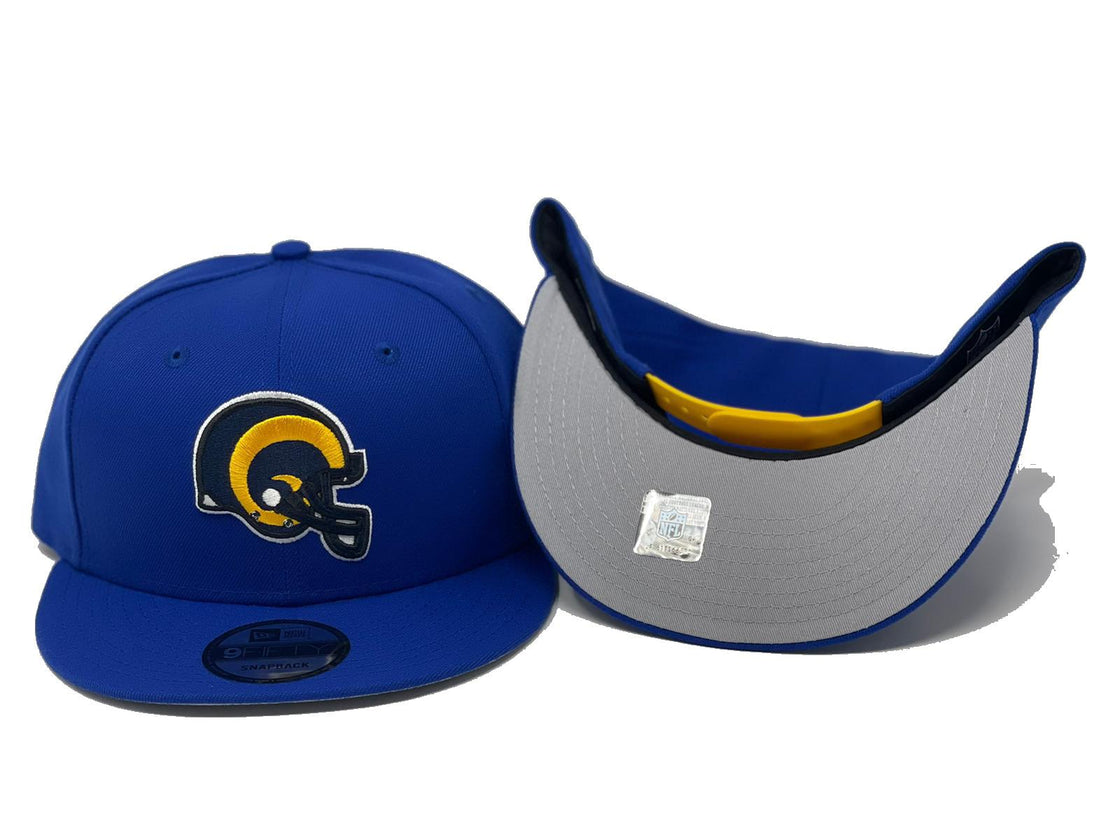 Yellow Los Angeles Rams Super Bowl Team New Era Snapback Hat