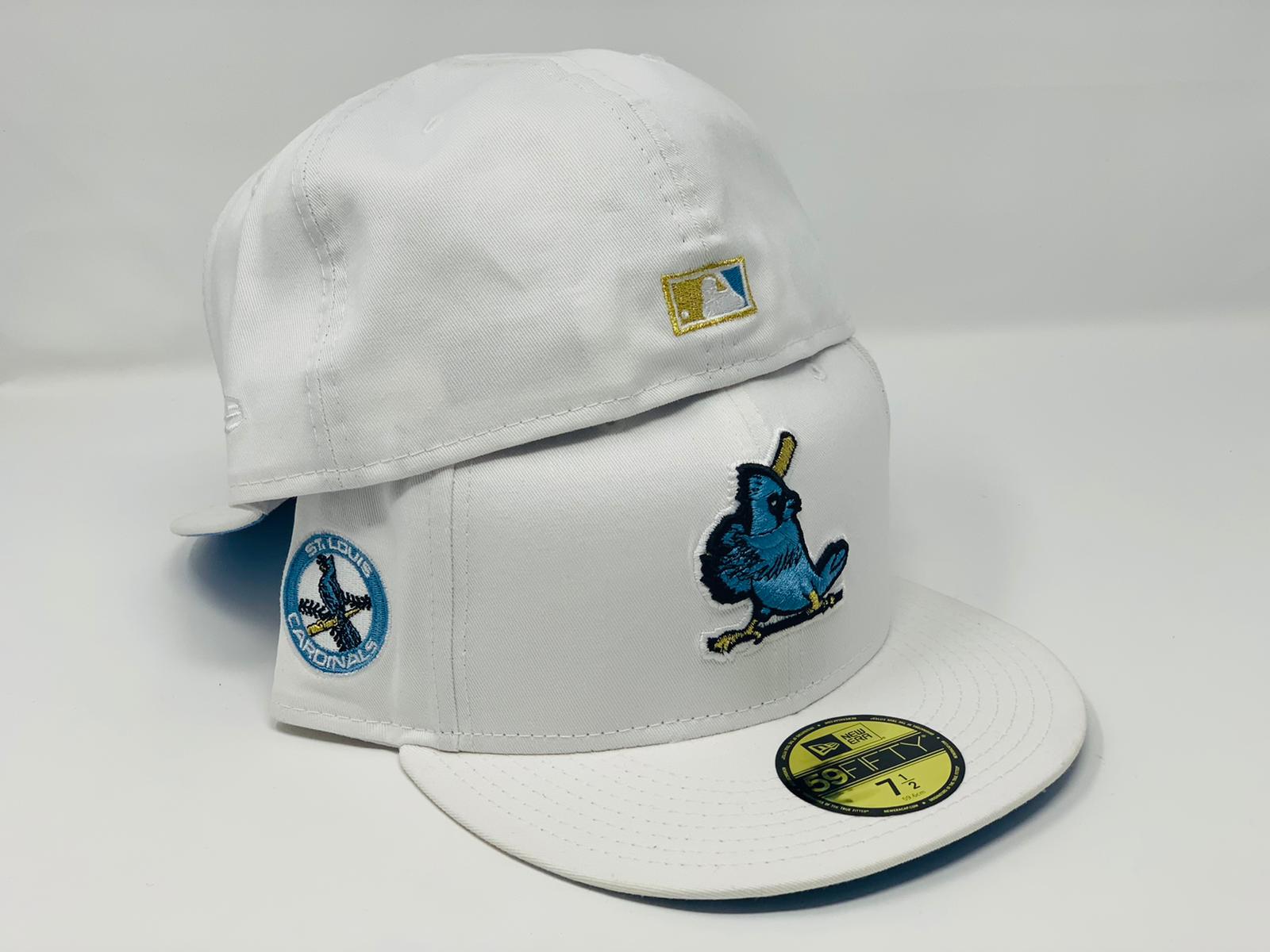 Snow White St. Louis Cardinals Icy Blue Brim 59fifty New Era Fitted –  Sports World 165