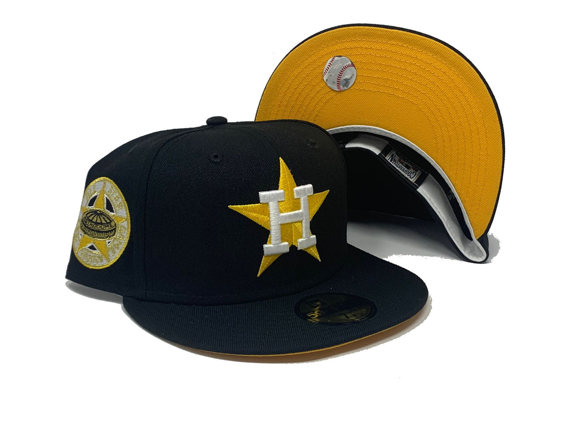 Black Houston Astros 1968 All Star Game 59fifty New Era Fitted