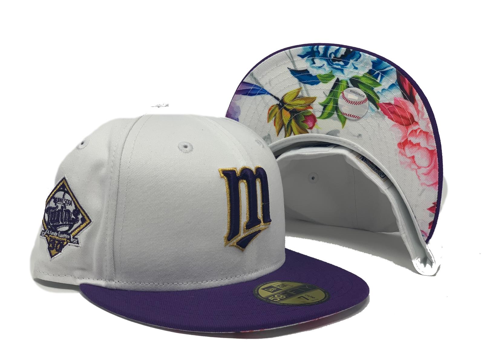 Minnesota Twins Purple Prince Snapback Hat & Jersey size XL