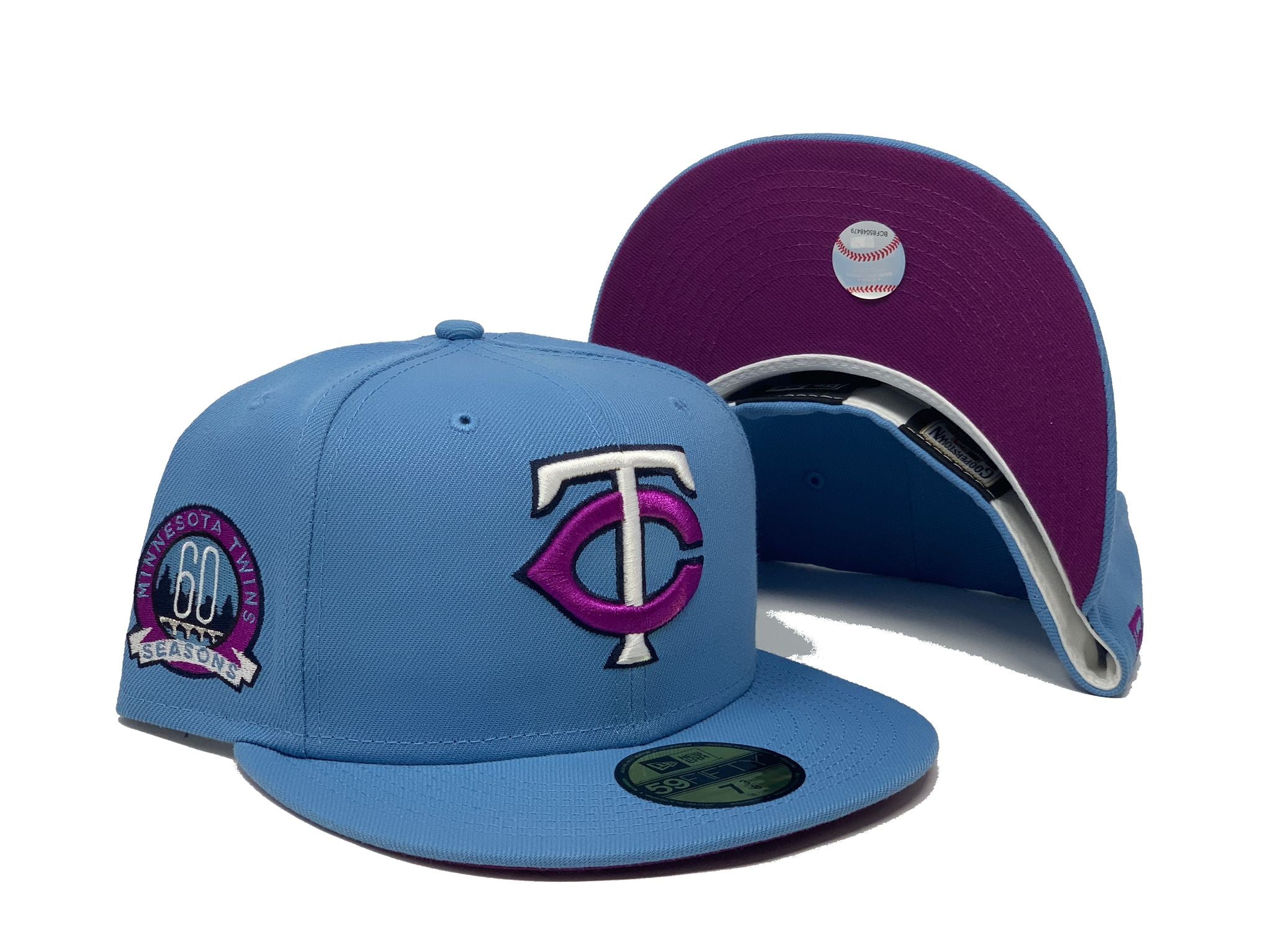 Minnesota Twins New Era 60th Anniversary 59FIFTY Fitted Hat