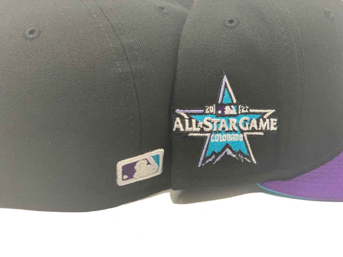 Black Colorado Rockies 2021 All Star Game side patch New Era Fitted