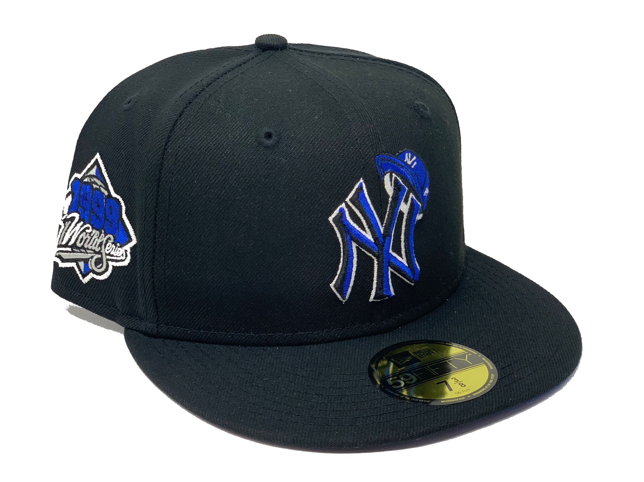 New Era New York Yankees CapsuleWeen Collection 1999 World Series Capsule  Hats Exclusive 59Fifty Fitted Hat Black/Orange Men's - US