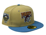 PITTSBURGH PIRATES 2006 ALL STAR GAME "SUNRISE GRADIENT 2" RUST ORANGE BRIM NEW ERA FITTED HAT