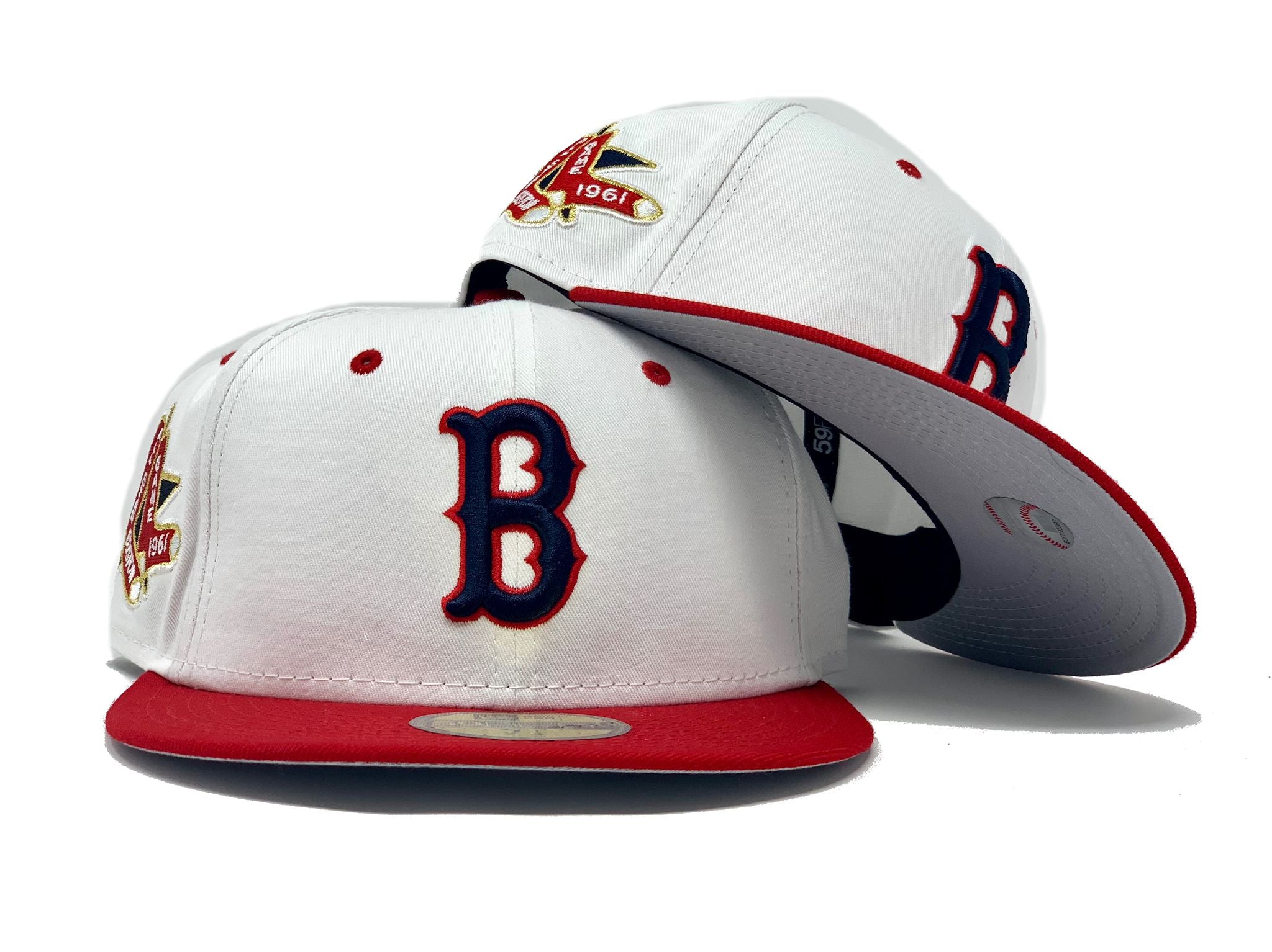 Boston Red Sox Franchise White Fitted Hat