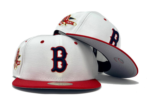 white boston red sox cap