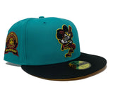 Teal Detroit Tigers 1968 World Series Champions New Era Fitted Hat