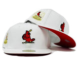 White St. Louis Cardinals 1967 World Series New Era Fitted Hat