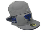 Light Gray Oakland Athletics 40th Anniversary 59fifty New Era Fitted