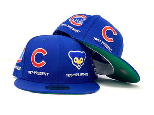 CHICAGO CUBS "TIMELINE LOGO" NEW ERA FITTED HAT
