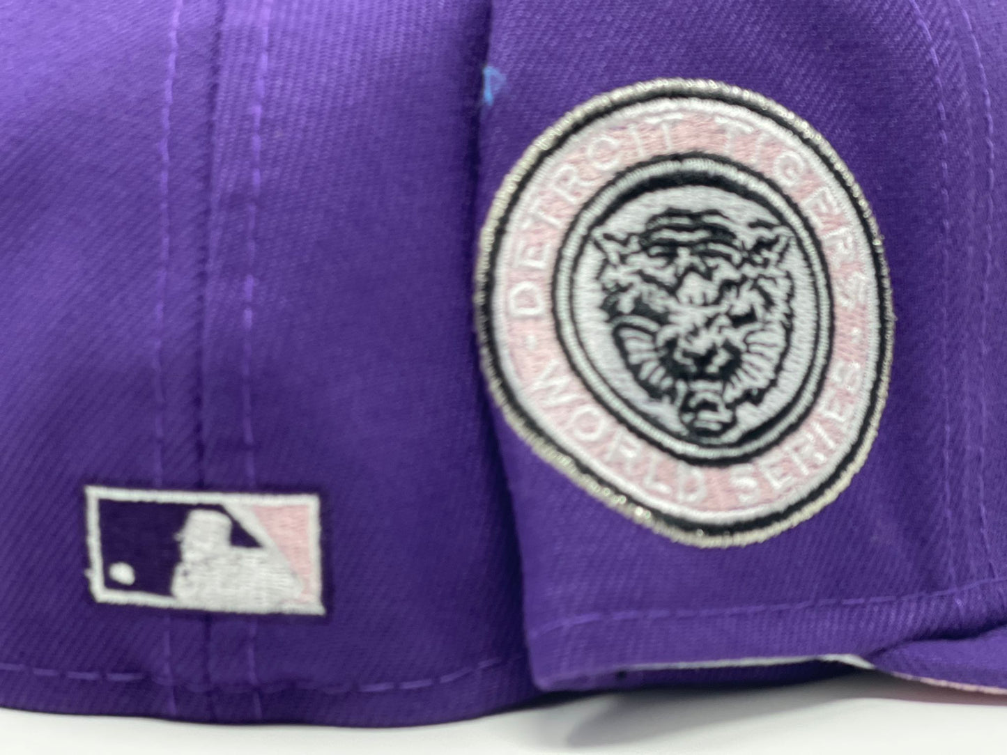 Purple Detroit Tigers 1968 World Series Custom New Era Fitted Hat