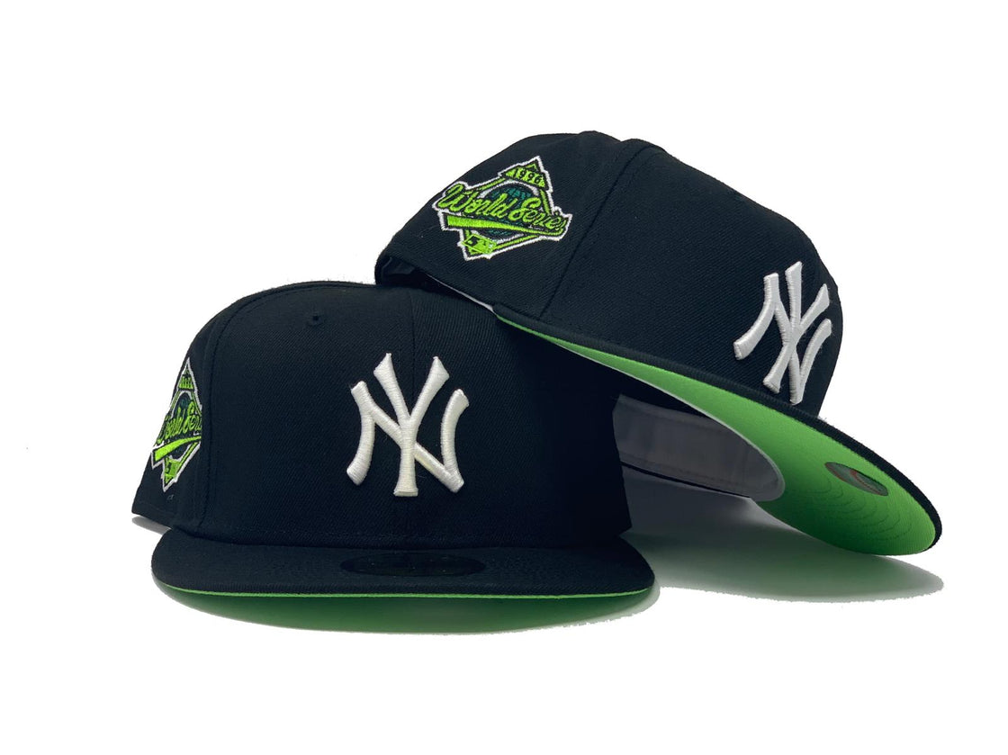 NEW YORK YANKEES 1996 WORLD SERIES LIME GREEN BRIM TO MATCH JODAN 6 