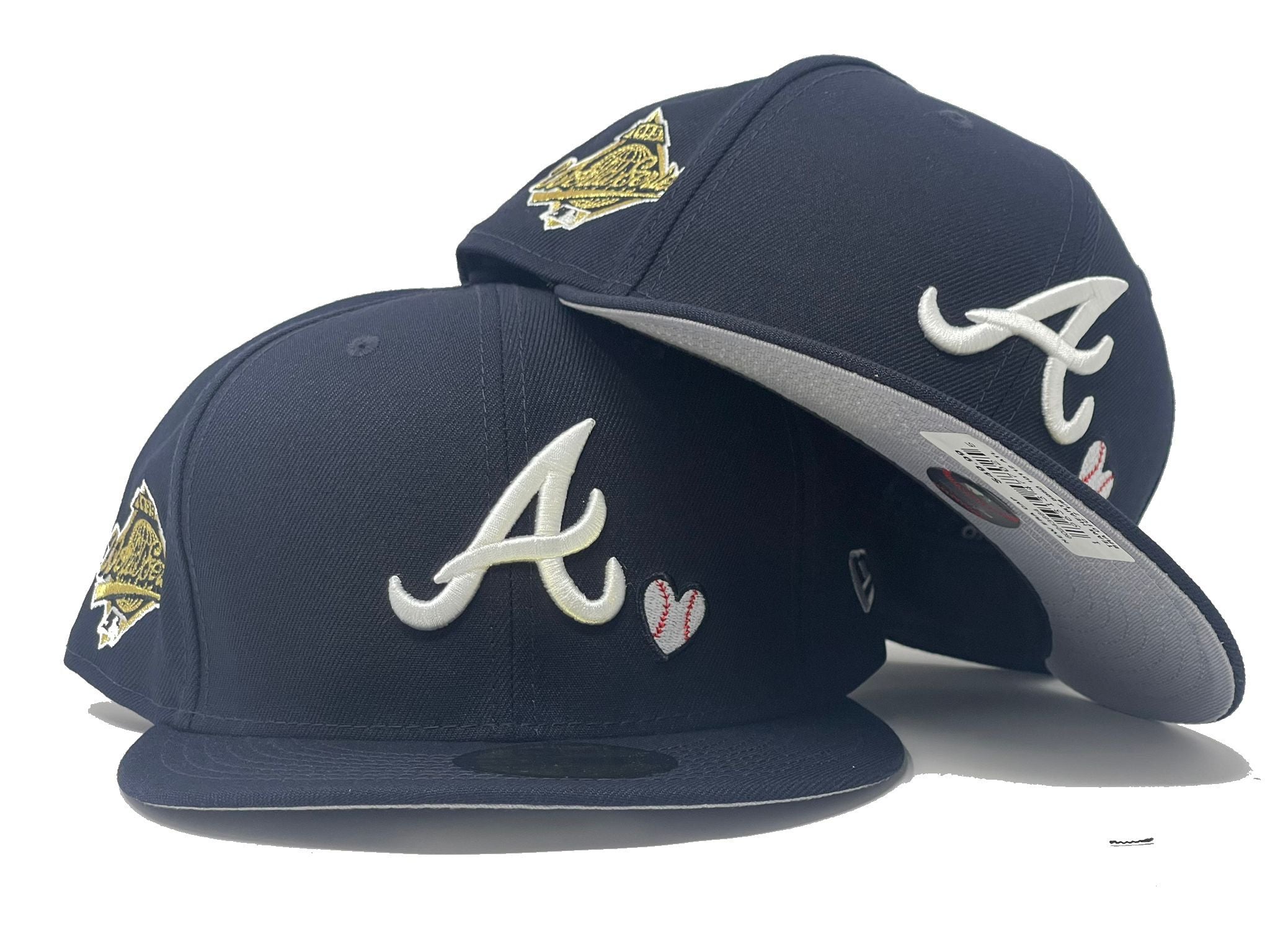 New Era Atlanta Braves 1995 World Series 59FIFTY Fitted 7 5/8 / Navy