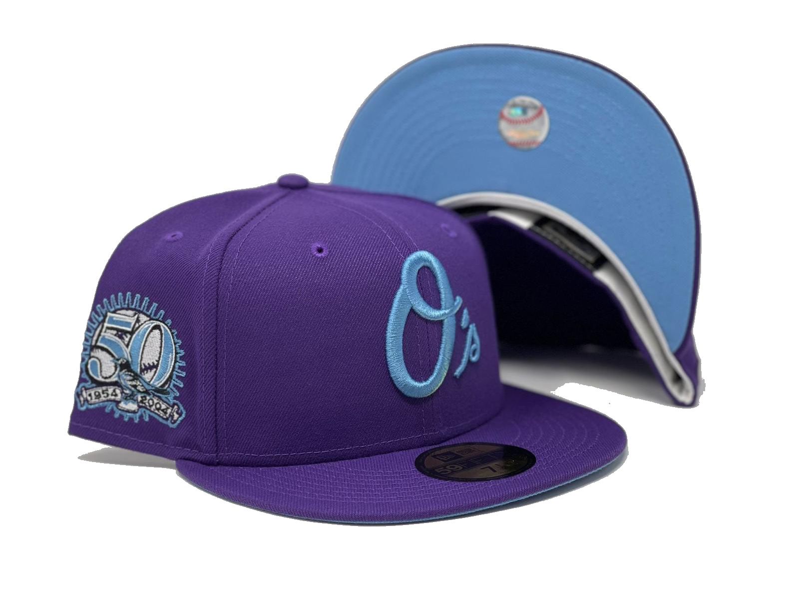 Lavender Baltimore Orioles 50th Anniversary Side Patch Fitted Hat – Sports  World 165