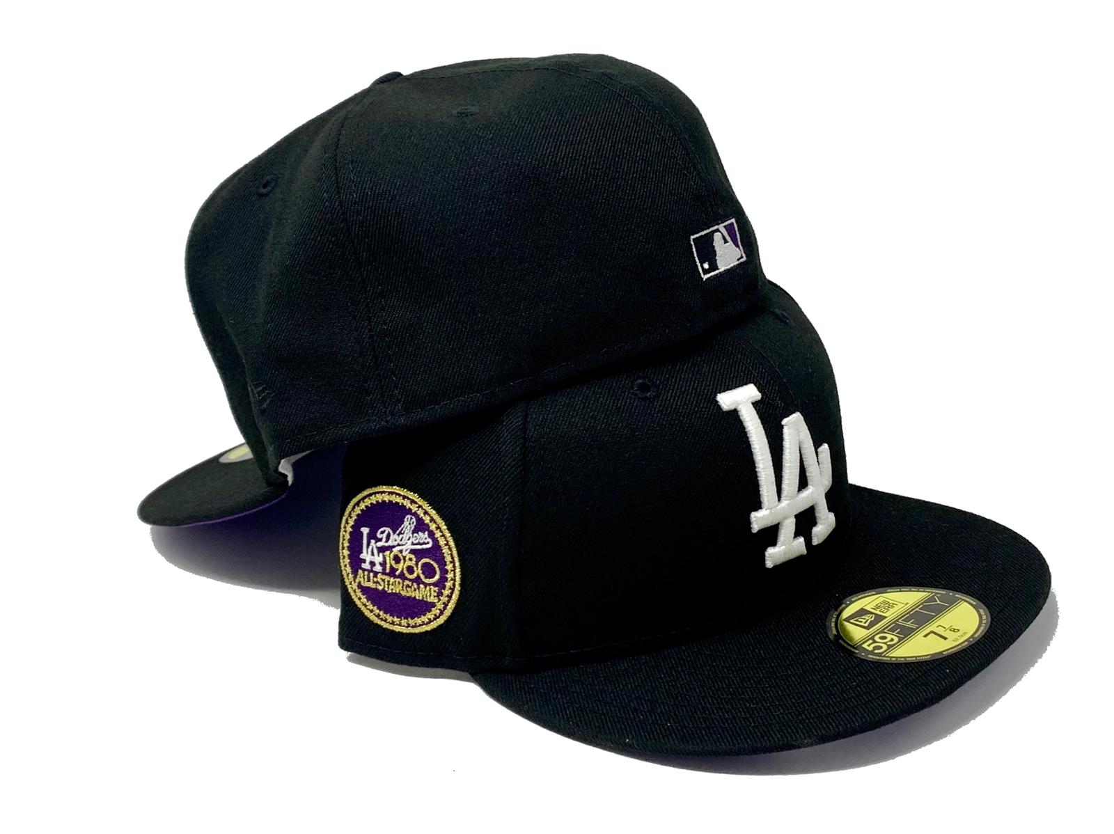 LA New Era Crossover 59FIFTY Hat - Black/Purple