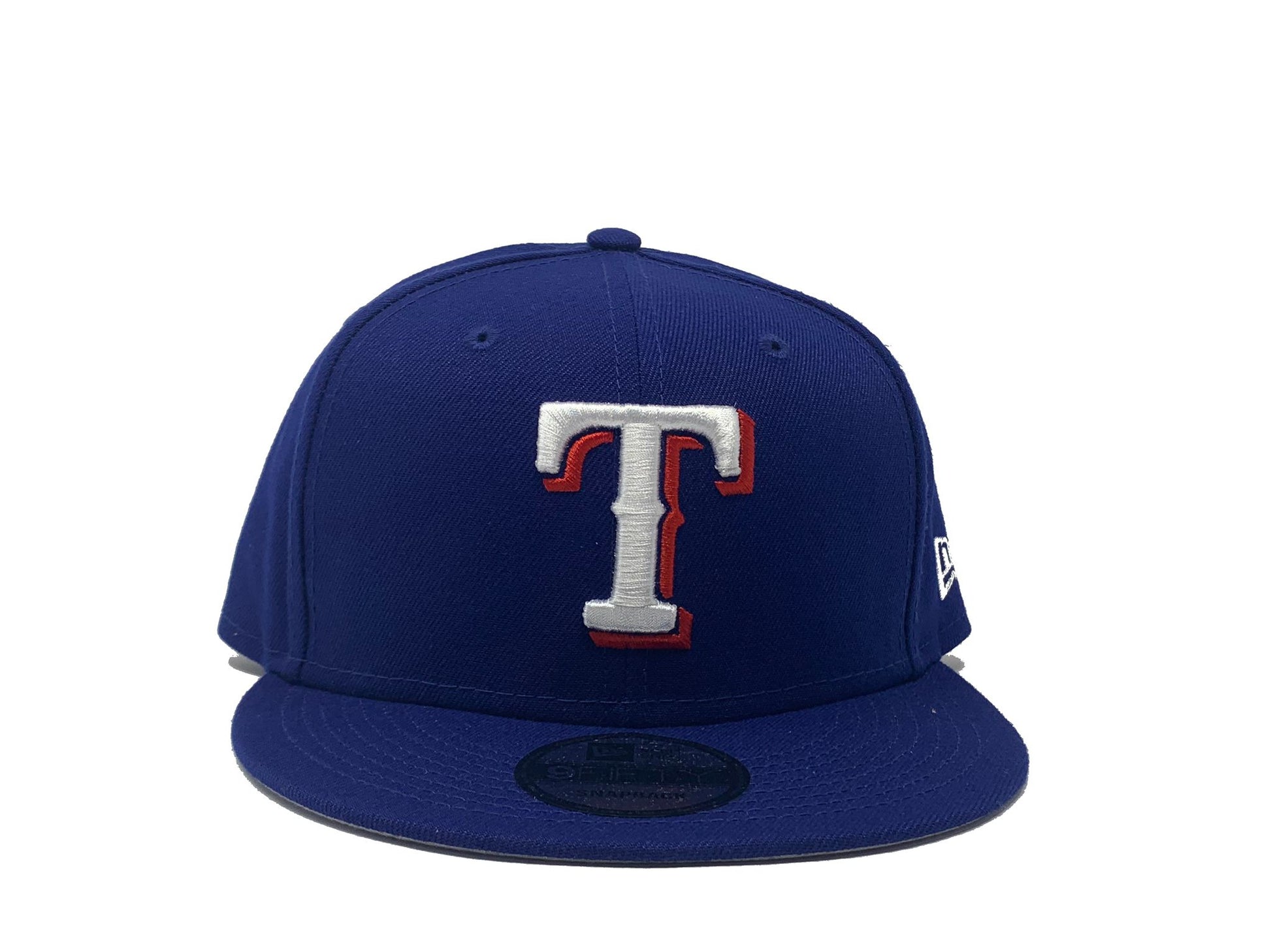 Royal Blue Texas Rangers Team Official Color New Era Snapback Hat