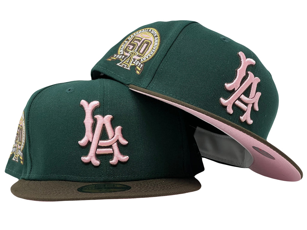 Anahiem Angeles 50 Anniversary New Era Fitted Hat