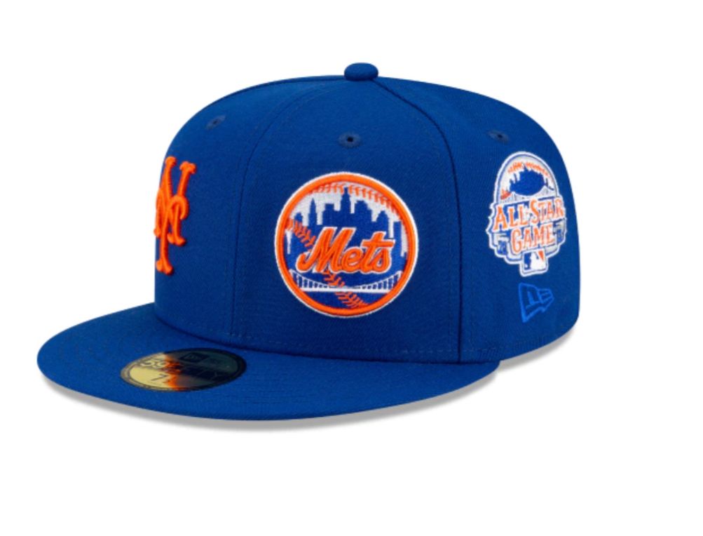 Royal Blue New York Mets Patch Pride 59FIFTY New Era Fitted Hat – Sports  World 165