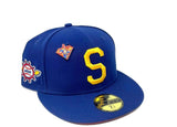 SEATTLE PILOTS * DC SUPERMAN "SUPER HERO PACK" NEW ERA FITTED HAT