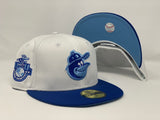 BALTIMORE ORIOLES 1966 WORLD CHAMPIONS "OCEAN-CLOUD COLLECTION" ICY BRIM NEW ERA FITTED HAT