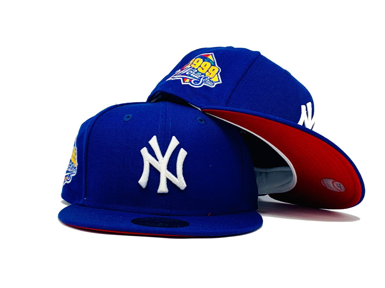 New Era NY Yankees Hat Royal Blue & Red Fitted India