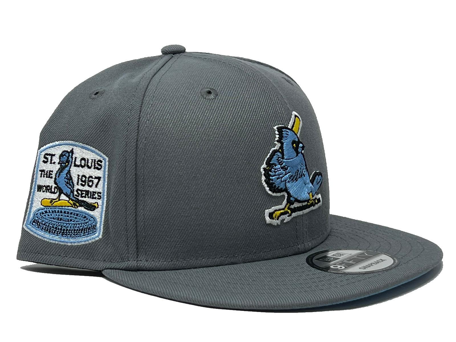 ST. LOUIS CARDINALS 1967 WORLD SERIES SKY BLUE ROYAL BRIM NEW ERA FITT –  Sports World 165