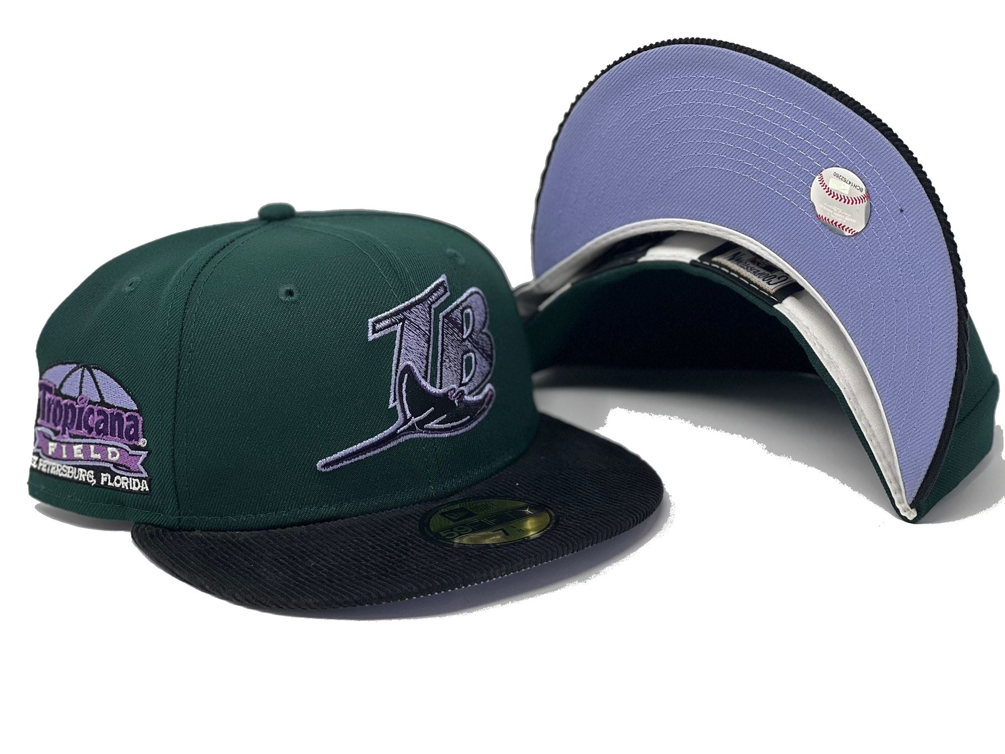 Men's Tampa Bay Rays New Era Navy 25th Anniversary Authentic Collection  On-Field 59FIFTY Fitted Hat