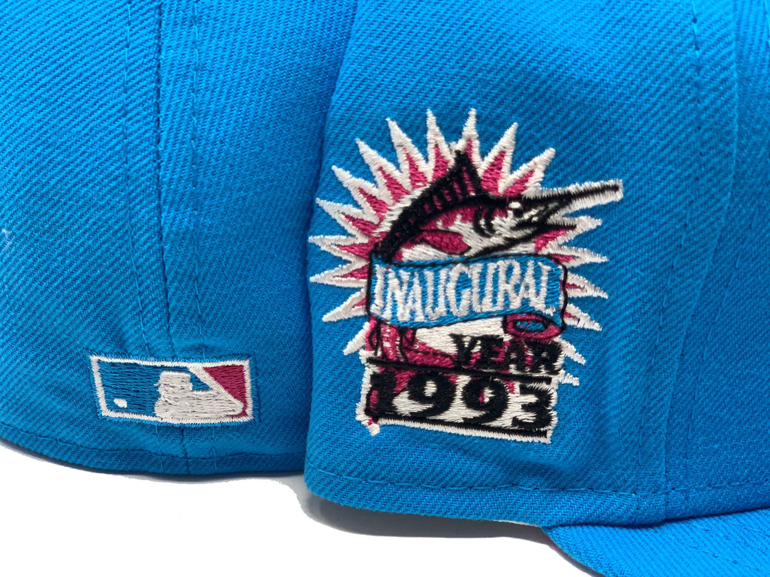 Blue Florida Marlins 1993 Inaugural Season 59fifty New Era Fitted Hat