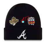 Atlanta Braves City Transit Beanie Knit Hat - Sports World 165