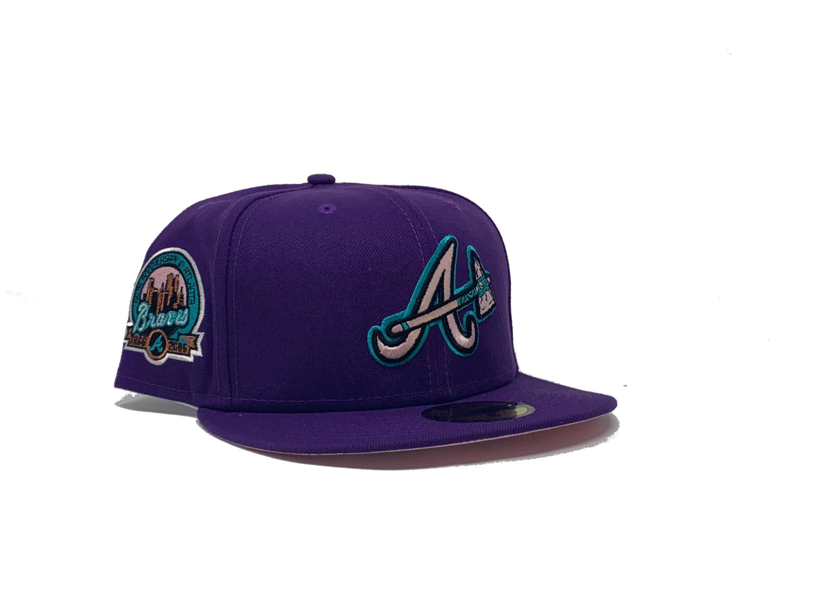 Purple Atlanta Braves 40th Anniversary Custom New Era Fitted Hat – Sports  World 165