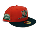 TAMPA BAY RAYS TROPICANA FIELD "PUMPKIN COLLECTION" NEW ERA FITTED HAT