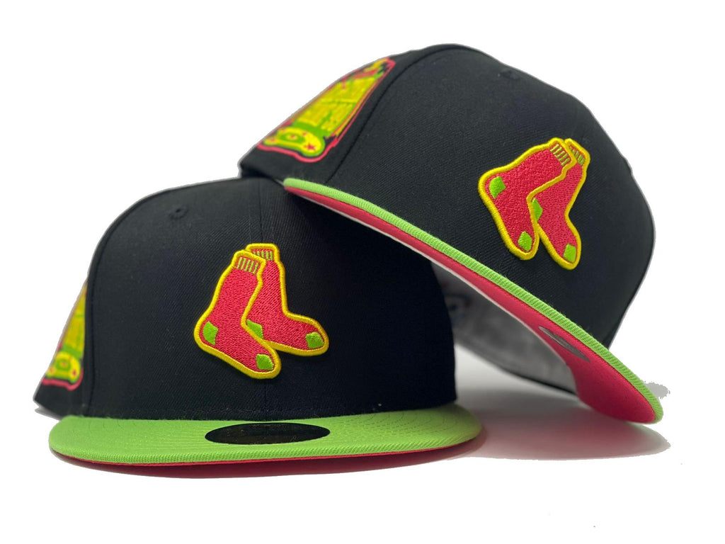 Boston Red Sox 1999 All Star Game Lava Red Brim 59Fifty New Era Fitted Hat