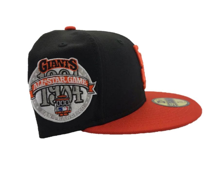 Black San Francisco Giants 1984 All Star Game New Era Fitted Hat