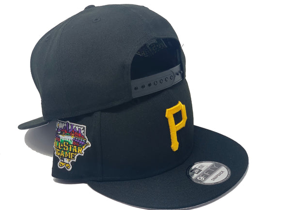 Black Pittsburgh Pirates 2006 All Star Game New Era Snapback Hat