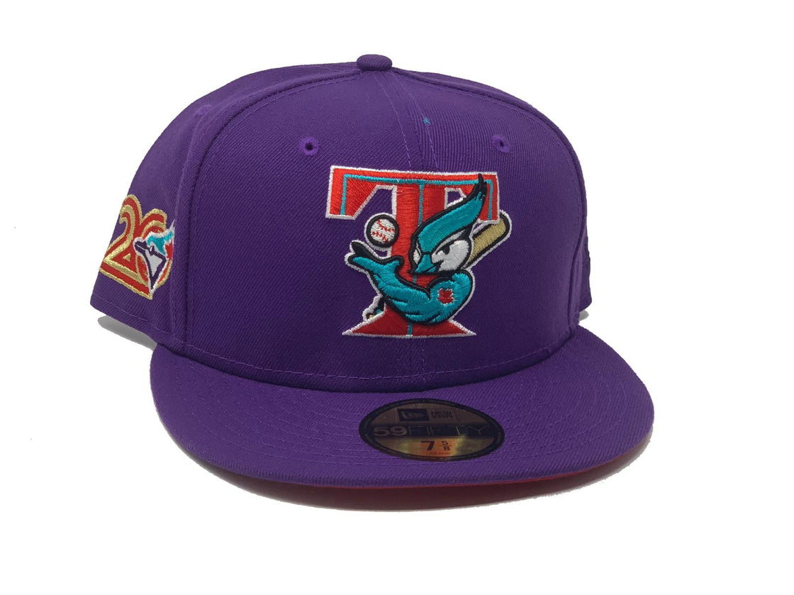 Purple Toronto Blue Jays 20th Anniversary New Era Fitted Hat