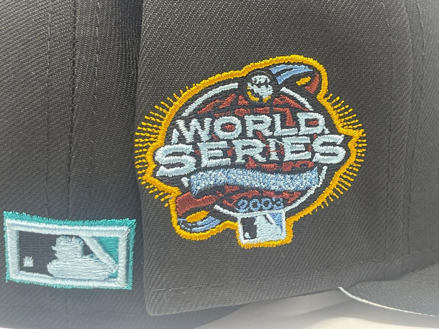 FLORIDA MARLINS 2003 WORLD SERIES "CLOUD BRIM" NEW ERA FITTED HAT