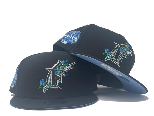 Florida Marlins 2003 Side Patch Bloom 59Fifty New Era Fitted hat
