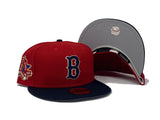 BOSTON RED SOX 1961 ALL STAR GAME GRAY BRIM NEW ERA FITTED HAT