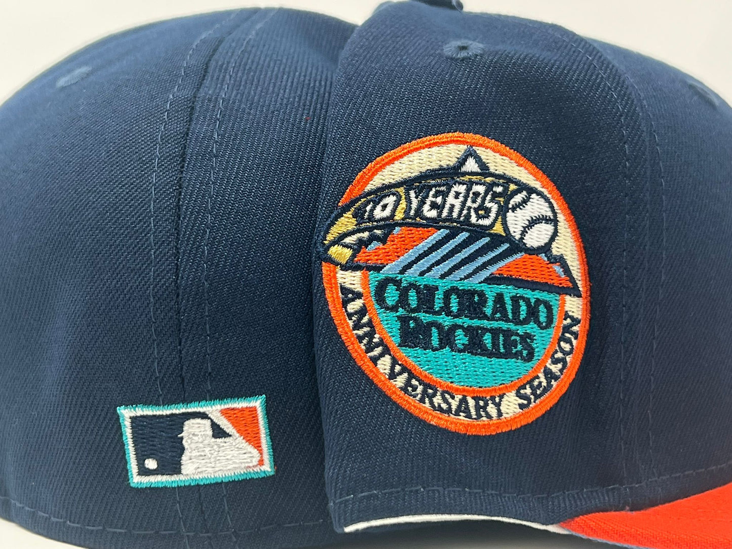 Colorado Rockies 10th Anniversary Icy Brim New Era Fitted Hat