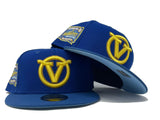 VISALIA RAWHIDES HOMETOWN COLLECTION "DRAGON BALL Z" PACK ICY BRIM NEW ERA FITTED HAT