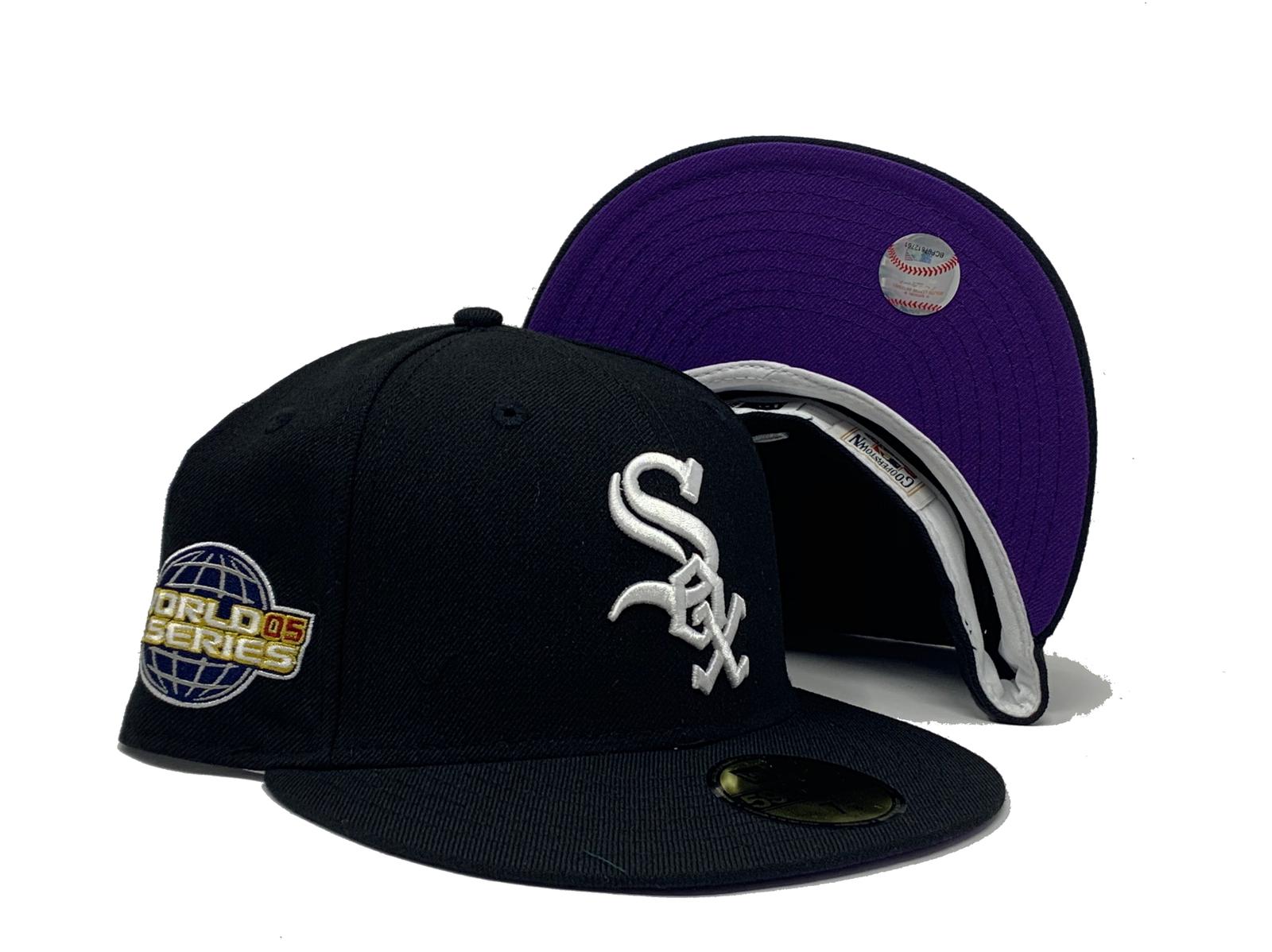  MLB Chicago White Sox Black with Scarlet and White