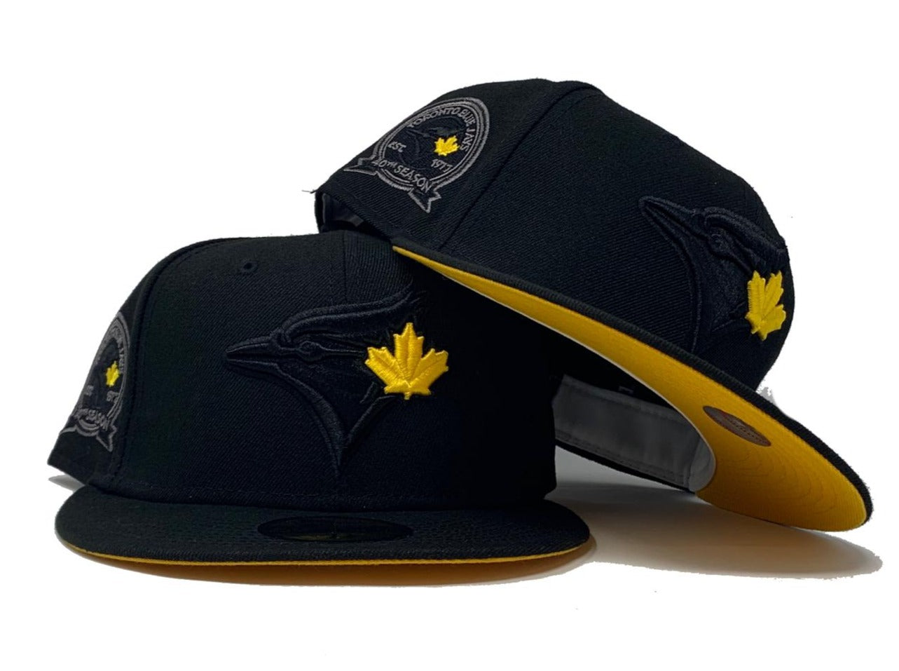 New Era 59FIFTY Toronto Blue Jays Fitted Cap Black / Cyber Yellow