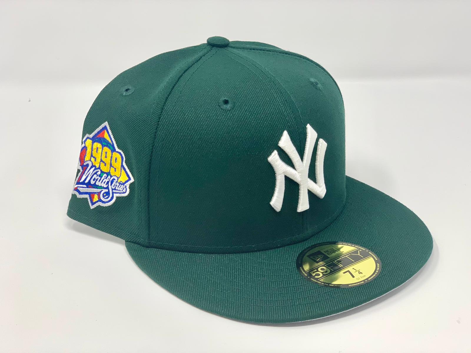 Concepts x New Era 59FIFTY New York Yankees 1999 World Series Fitted Hat (Green) 7 1/2