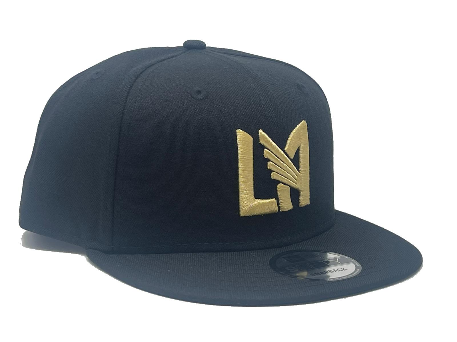 Men's LAFC New Era Black/Gold Icon 59FIFTY Fitted Hat