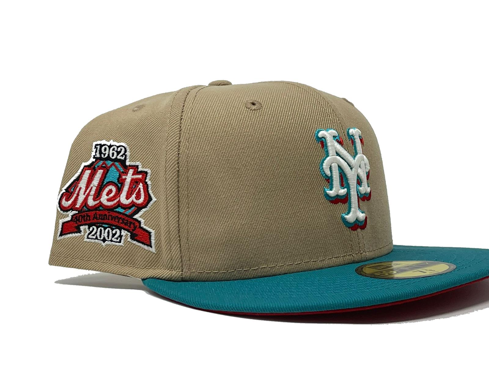 NEW YORK METS 50TH ANNIVERSARY SUNRISE PACK' CAMEL BRIM NEW ERA FITTE –  Sports World 165