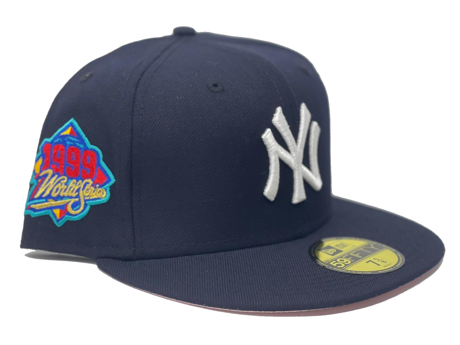 NEW YORK YANKEES 1999 WORLD SERIES ROYAL BLUE RED BRIM NEW ERA FITTED –  Sports World 165